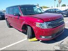 2016 Ford Flex Sel Red vin: 2FMGK5C86GBA24430