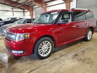 2016 Ford Flex Sel Red vin: 2FMHK6C85GBA07385