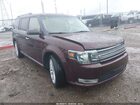 2019 Ford Flex Sel Maroon vin: 2FMHK6C85KBA07136
