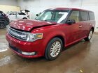 2019 Ford Flex Sel Red vin: 2FMHK6C87KBA31647
