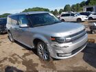2019 Ford Flex Limited Silver vin: 2FMHK6D86KBA36157