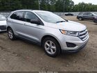 2017 Ford Edge Se Silver vin: 2FMPK3G90HBB93030