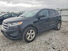 2017 Ford Edge Se Black vin: 2FMPK3G92HBC38629