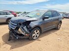 2018 Ford Edge Se Gray vin: 2FMPK3G93JBC55168