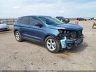 2019 Ford Edge Se Blue vin: 2FMPK3G94KBC09110