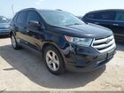 2017 Ford Edge Se Black vin: 2FMPK3G96HBC63775