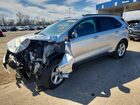 2016 Ford Edge Se Silver vin: 2FMPK3G98GBC51495