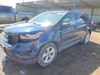 2017 Ford Edge Se Blue vin: 2FMPK3G99HBC65696