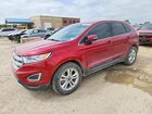 2018 Ford Edge Sel Red vin: 2FMPK3J85JBC37304