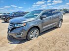 2018 Ford Edge Sel Gray vin: 2FMPK3J89JBC19842