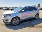 2017 Ford Edge Sel Gray vin: 2FMPK3J92HBC27509