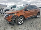 2017 Ford Edge Sel Brown vin: 2FMPK3J92HBC59621