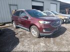 2021 Ford Edge Sel Maroon vin: 2FMPK3J92MBA16191