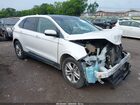 2017 Ford Edge Sel White vin: 2FMPK3J93HBB96982