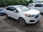 2019 Ford Edge Sel White vin: 2FMPK3J93KBB85388