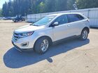 2016 Ford Edge Sel Silver vin: 2FMPK3J94GBB99498