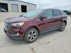 2020 Ford Edge Sel Burgundy vin: 2FMPK3J95LBA82877