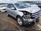 2017 Ford Edge Sel Silver vin: 2FMPK3J96HBC27674