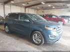 2016 Ford Edge Sel Blue vin: 2FMPK3J97GBB71890