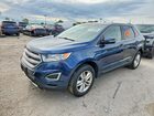 2017 Ford Edge Sel Синий vin: 2FMPK3J97HBC10558