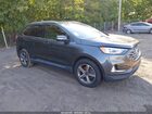 2019 Ford Edge Sel Gray vin: 2FMPK3J97KBC43356