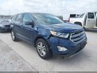 2017 Ford Edge Sel Dark Blue vin: 2FMPK3J98HBC43763