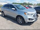 2020 Ford Edge Sel Silver vin: 2FMPK3J98LBA39019