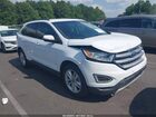 2017 Ford Edge Sel White vin: 2FMPK3J9XHBB93237