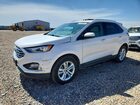 2019 Ford Edge Sel White vin: 2FMPK3J9XKBB87686