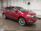 2016 Ford Edge Titanium Red vin: 2FMPK3K81GBC49179