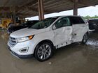 2018 Ford Edge Titanium White vin: 2FMPK3K82JBB38650