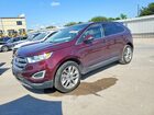 2018 Ford Edge Titanium Burgundy vin: 2FMPK3K85JBC40122