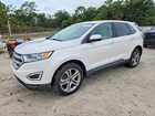 2017 Ford Edge Titanium White vin: 2FMPK3K91HBC59513