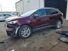 2020 Ford Edge Titanium Burgundy vin: 2FMPK3K92LBB26896