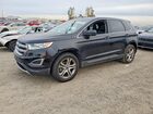 2017 Ford Edge Titanium Black vin: 2FMPK3K95HBB21070