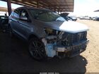 2020 Ford Edge Titanium Silver vin: 2FMPK3K95LBA43687