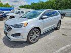 2019 Ford Edge Titanium Silver vin: 2FMPK3K97KBC06449