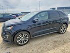 2017 Ford Edge Sport Black vin: 2FMPK4AP1HBB85726