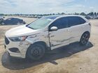 2019 Ford Edge St White vin: 2FMPK4AP5KBB92170