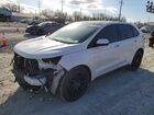 2018 Ford Edge Sport White vin: 2FMPK4AP6JBB24863