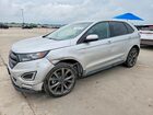 2018 Ford Edge Sport Silver vin: 2FMPK4AP8JBC06920