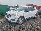 2016 Ford Edge Se White vin: 2FMPK4G91GBC26475