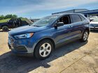 2019 Ford Edge Se Blue vin: 2FMPK4G93KBB03544