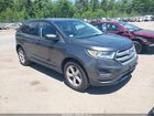 2017 Ford Edge Se Gray vin: 2FMPK4G98HBC39368