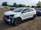 2016 Ford Edge Sel White vin: 2FMPK4J83GBB46322