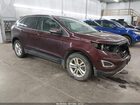 2018 Ford Edge Sel Темно-бордовый vin: 2FMPK4J84JBB52654
