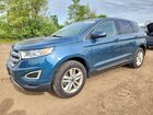 2016 Ford Edge Sel Blue vin: 2FMPK4J85GBC08819