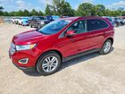 2017 Ford Edge Sel Red vin: 2FMPK4J86HBC68545