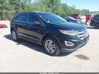 2018 Ford Edge Sel Black vin: 2FMPK4J87JBB21348