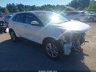 2018 Ford Edge Sel White vin: 2FMPK4J88JBB46873